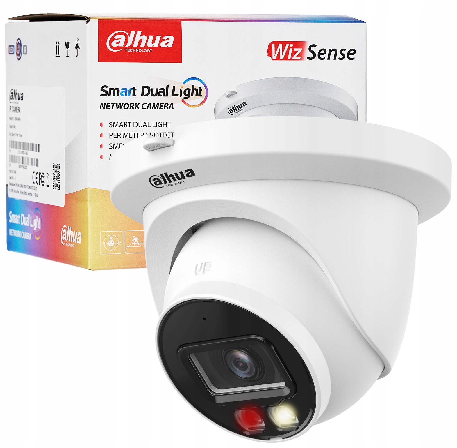 Ip kamera Dahua 6MPx 3288×1850 IPC-HDW2649TM-S-IL Analytika WizSense