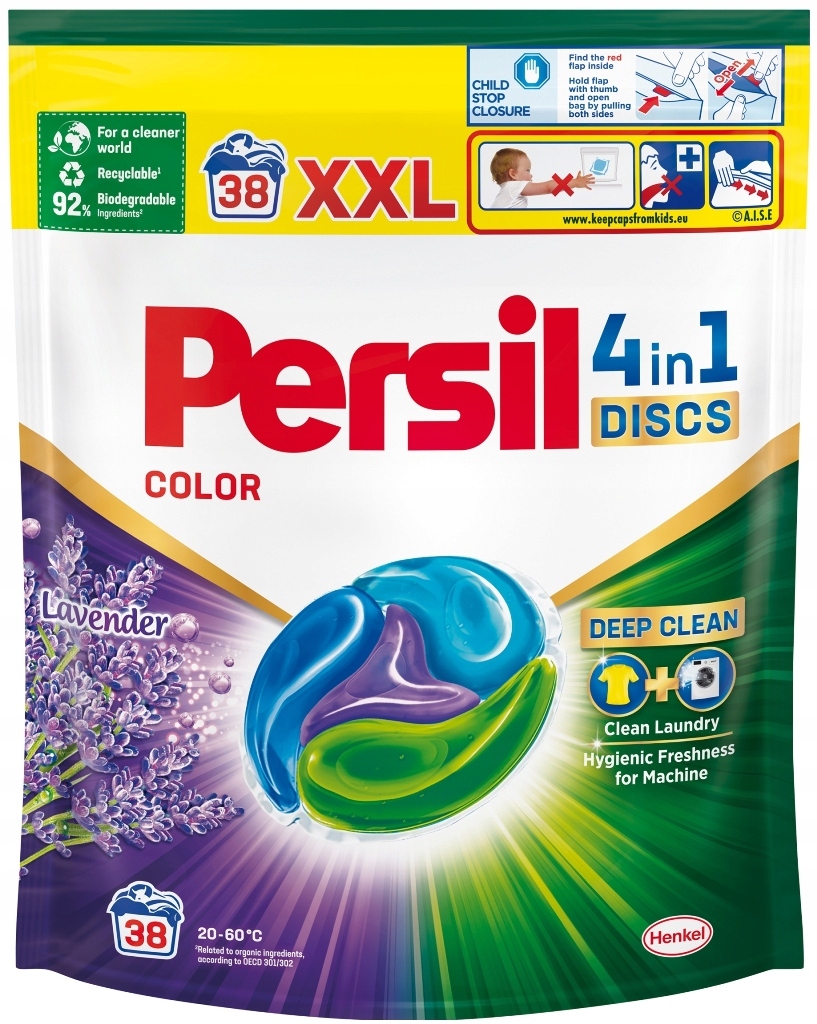Persil Color Lavender 4 in 1 Kapsle na praní 38 ks