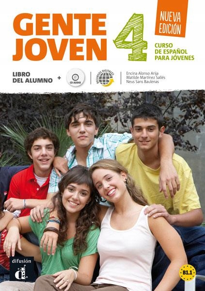 GENTE JOVEN 4 NUEVA EDICION PODR + CD LEKTORKLETT ALONSO ENCINA ARIJA, MATI