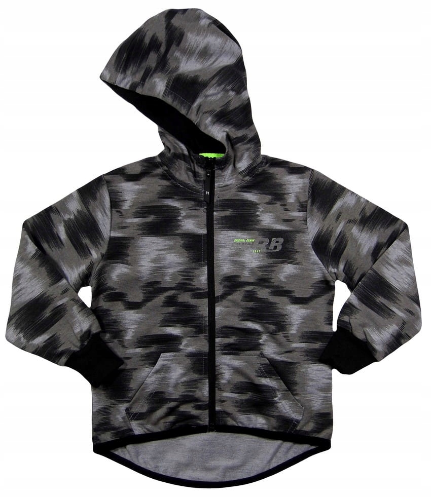 MORO bluza i spodnie dresowe NINJA STYLE 122 grey Marka Inna marka