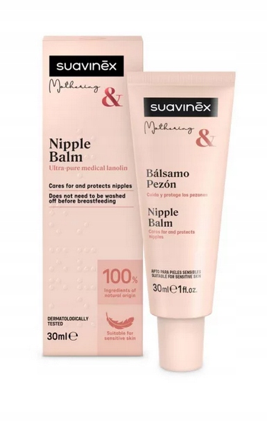 SUAVINEX LANOLINA BALSAM DO BRODAWEK SUTKOWYCH 30ml