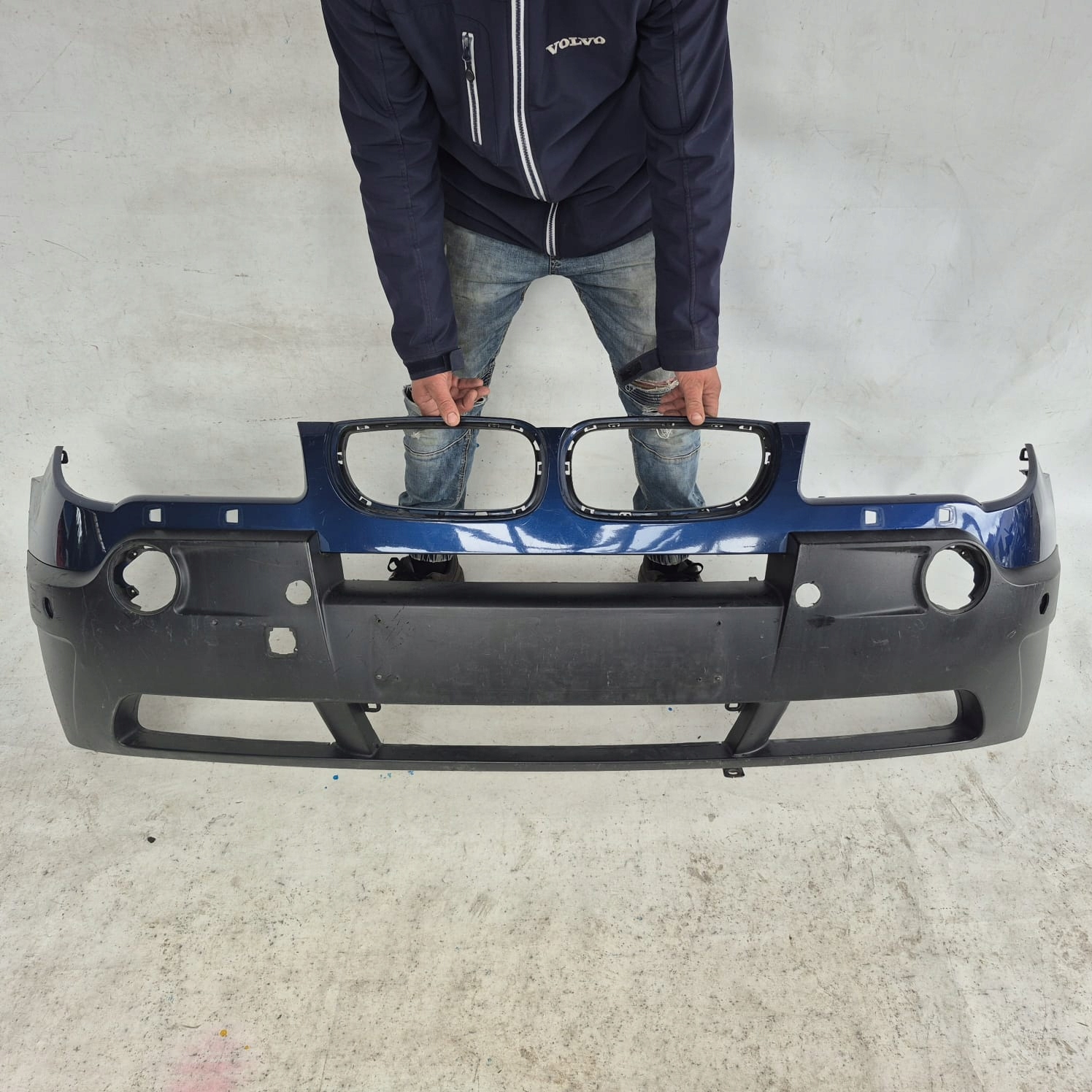 BMW X3 E83 03-06 bumper front front washer PDC