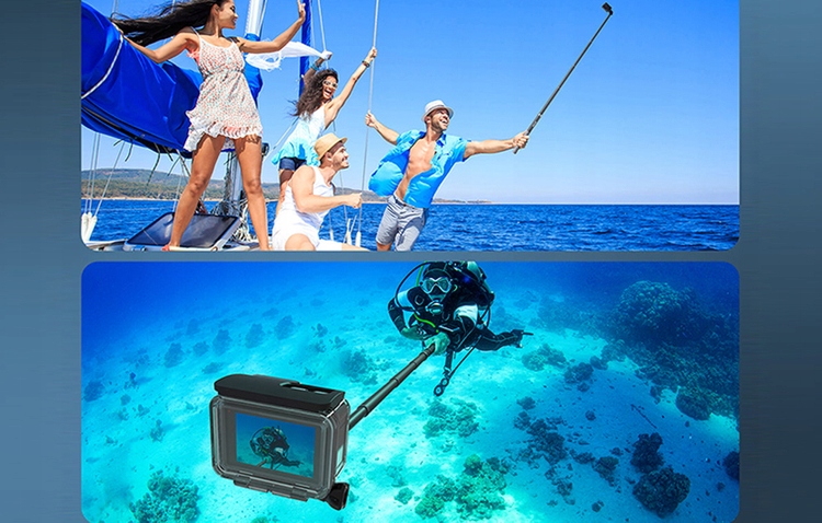 Telesin Selfie-stick z włókna węglowego 1,2m Marka Telesin