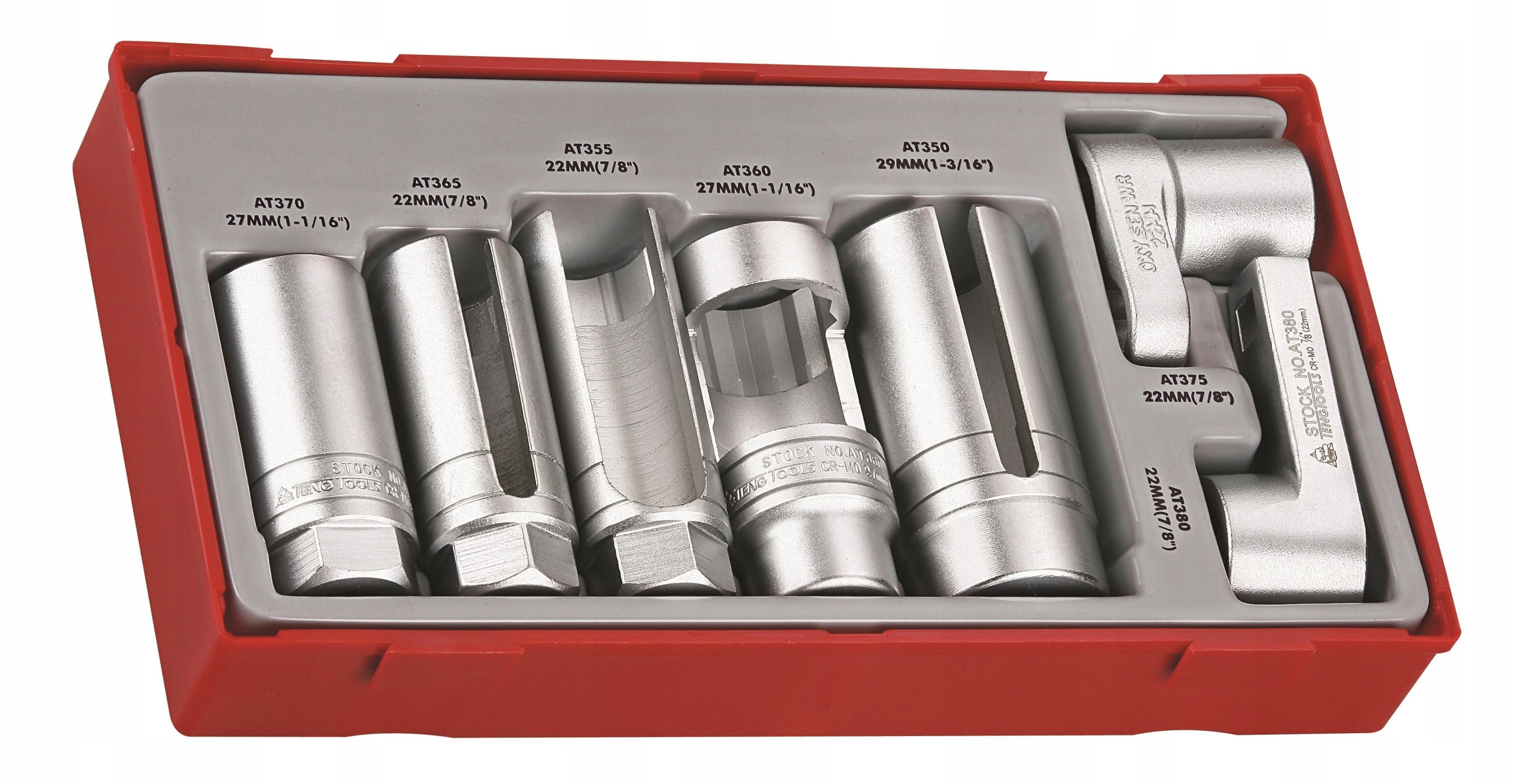 Sada 7 špeciálnych nástavcov Teng Tools TTSS07