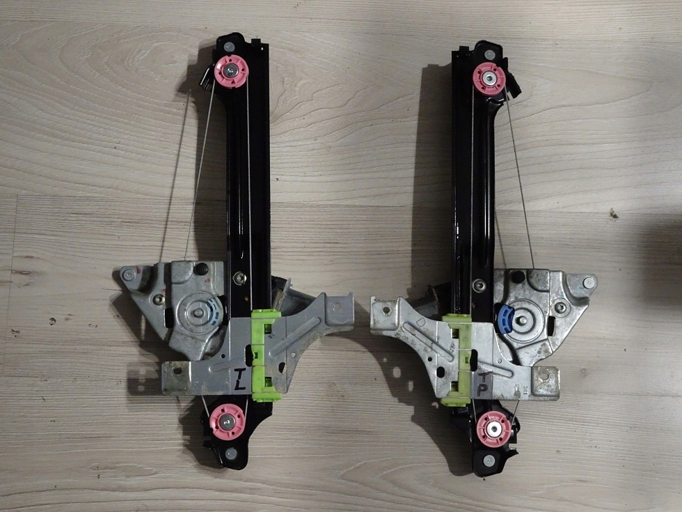 PEUGEOT 508 PODNOŚNIK SZYBY TYŁ LEWY 2010-2018 ORYGINAŁ