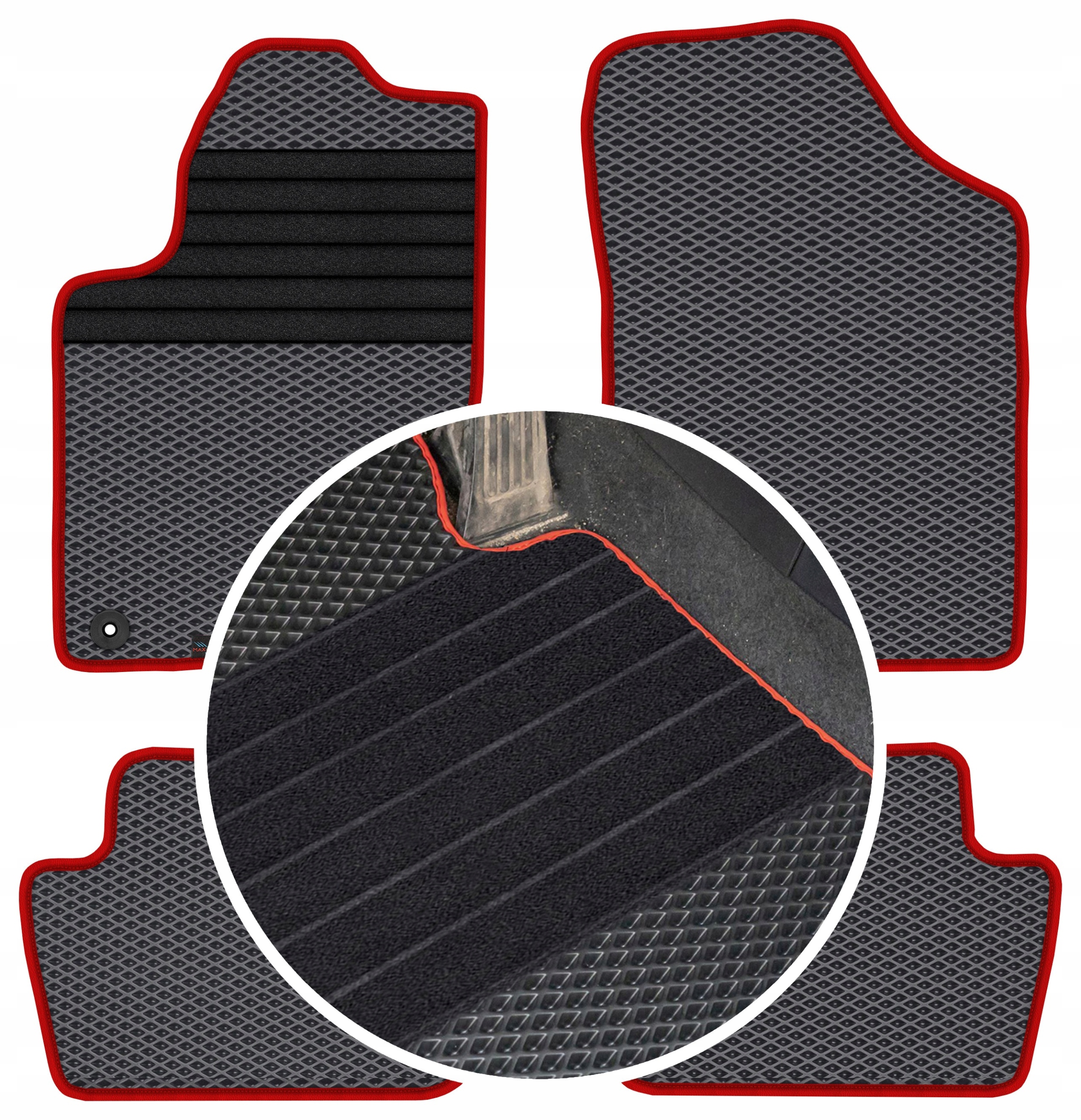 Citroen C4 I 2004-2010 Gumové rohože do auta Eva Eternity