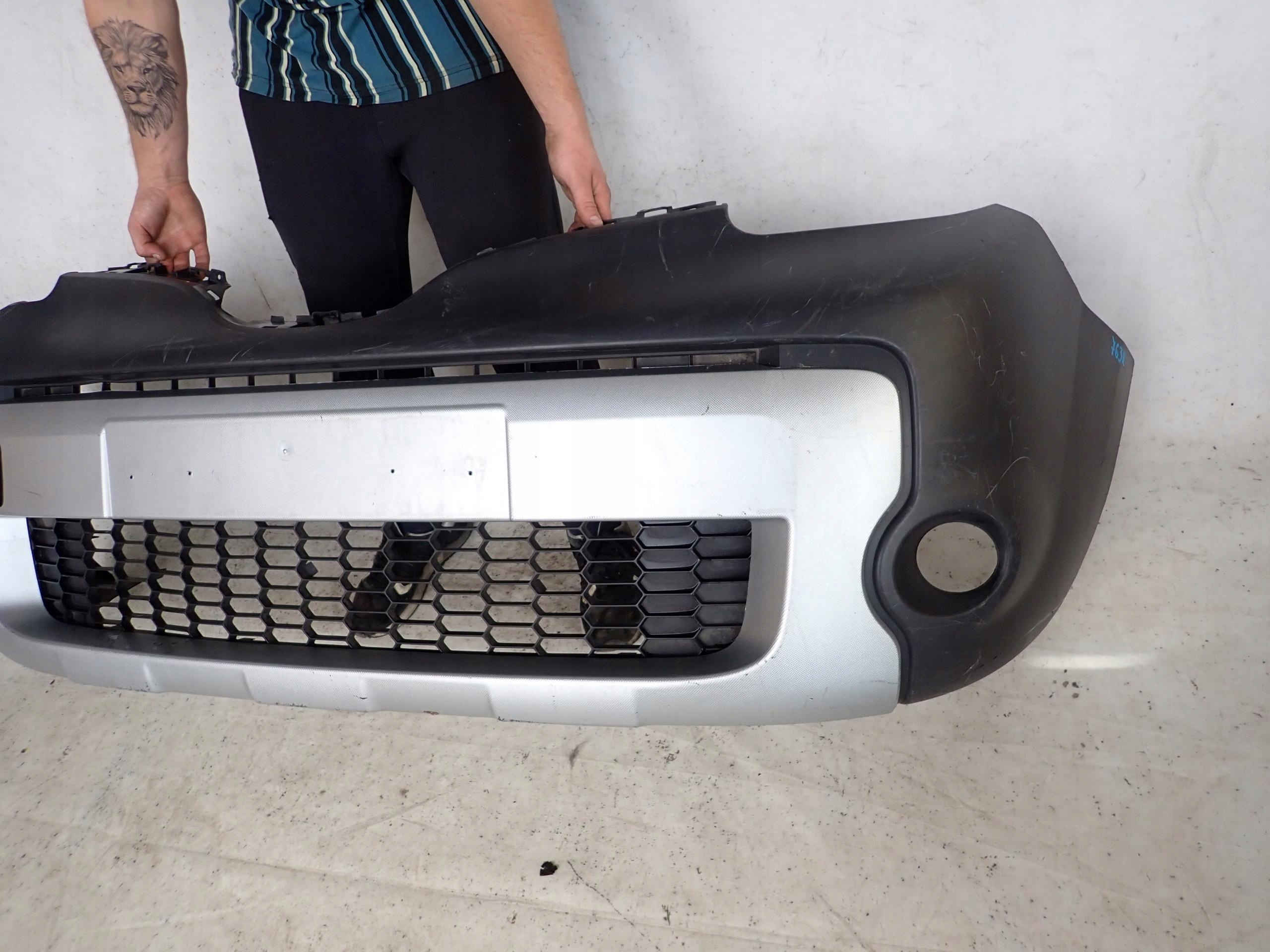 RENAULT KANGOO 2 II LIFT 13-> BE POP bumper front front for fog lights