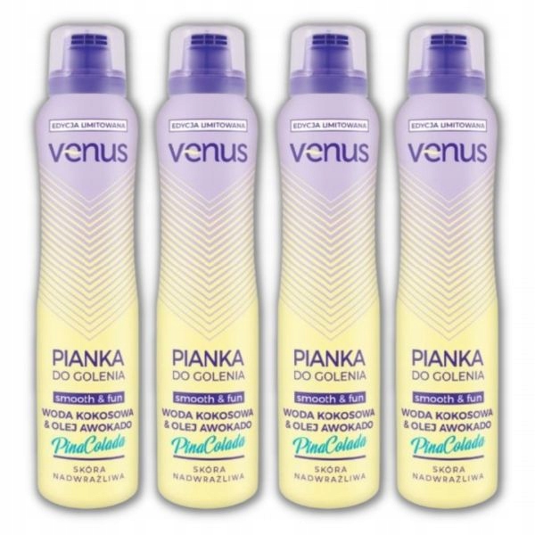 Pianka do golenia Venus dla kobiet 200 ml PAKIET