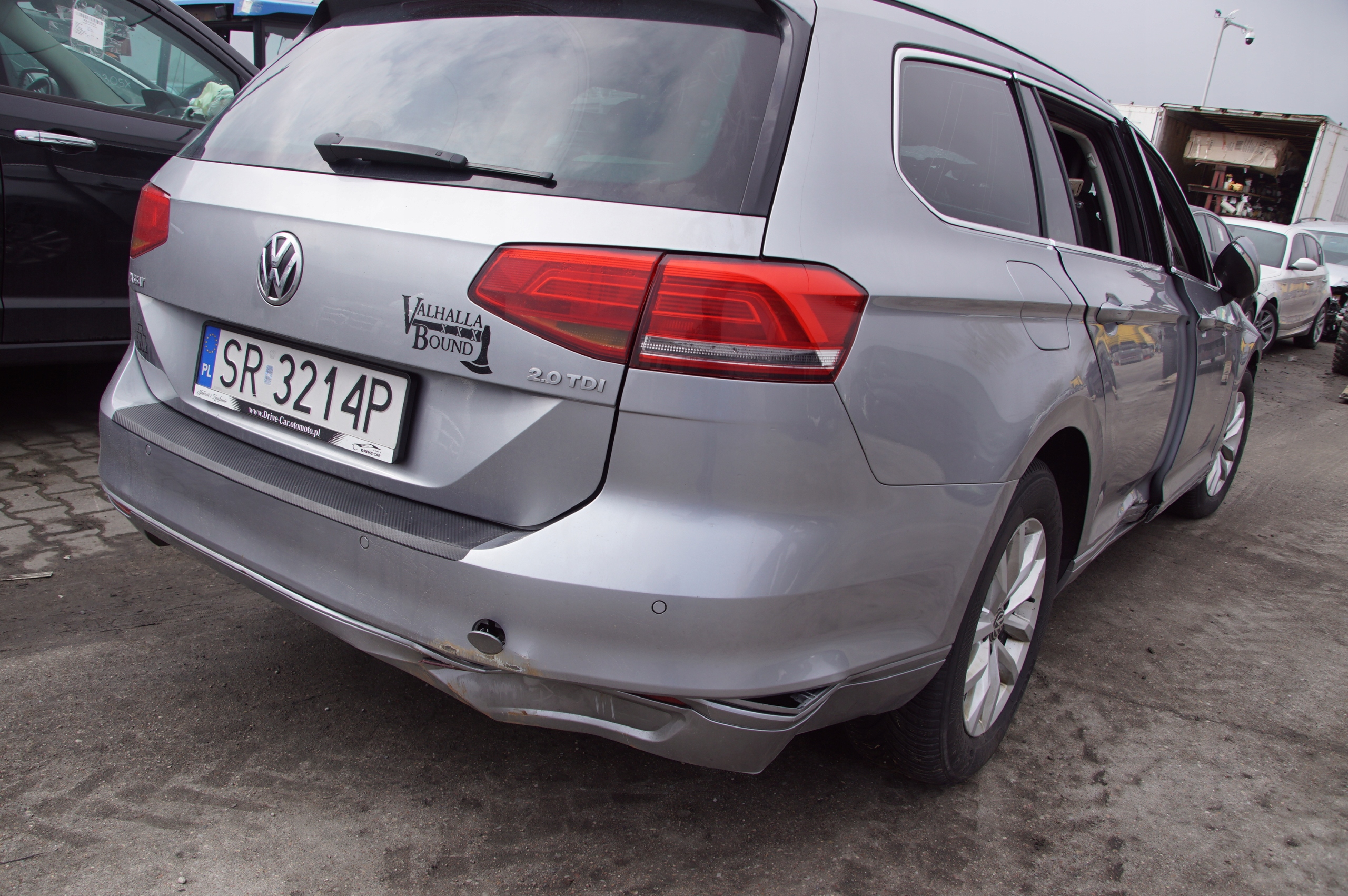 LONGHERONE parafango Destra posteriore KOMBI VOLKSWAGEN PASSAT B8
