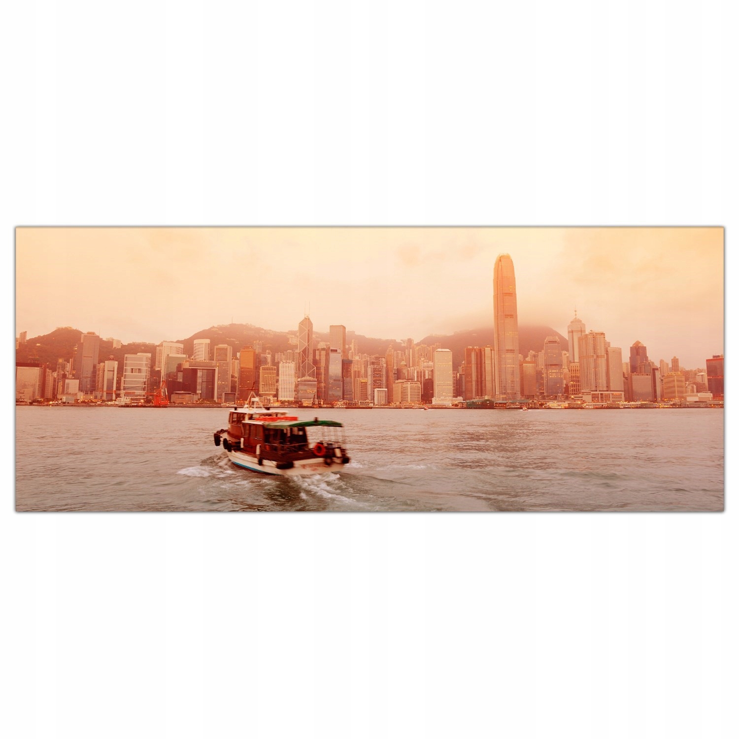 Hong Kong Krajina 125x50 Tvrzené sklo lacobel