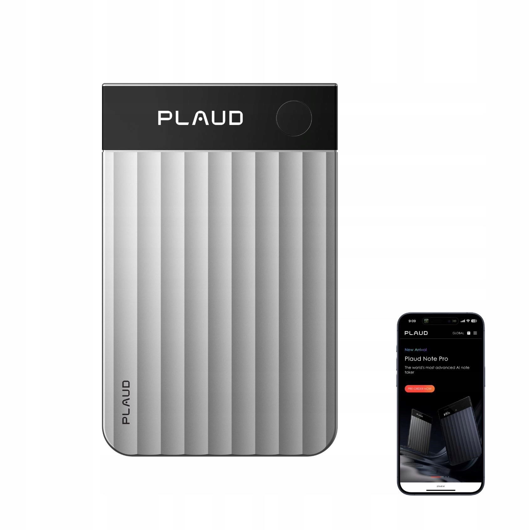 Plaud Note Pro Silver Ai hlasový záznamník Plaud Note Pro Silver