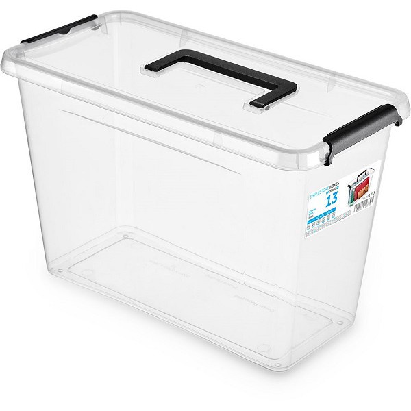 

Pojemnik Organizer z Pokrywka i Uchwytem 13 l