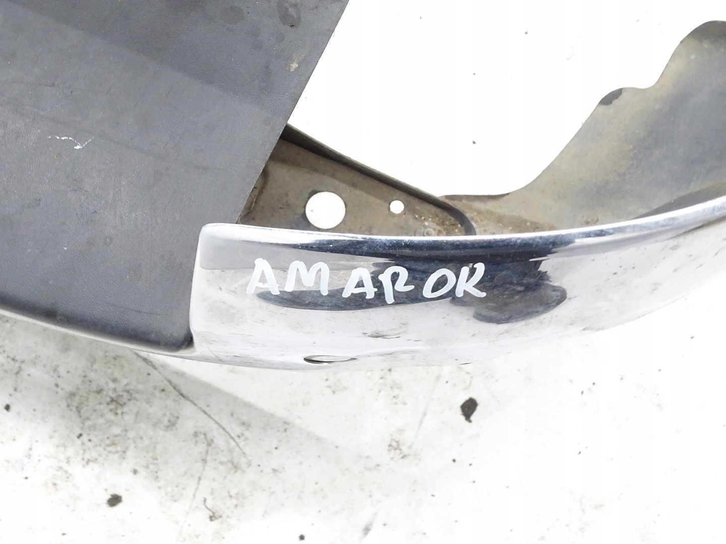 bumper rear part rear towing sider VW AMAROK and 2H CHROM PDC
