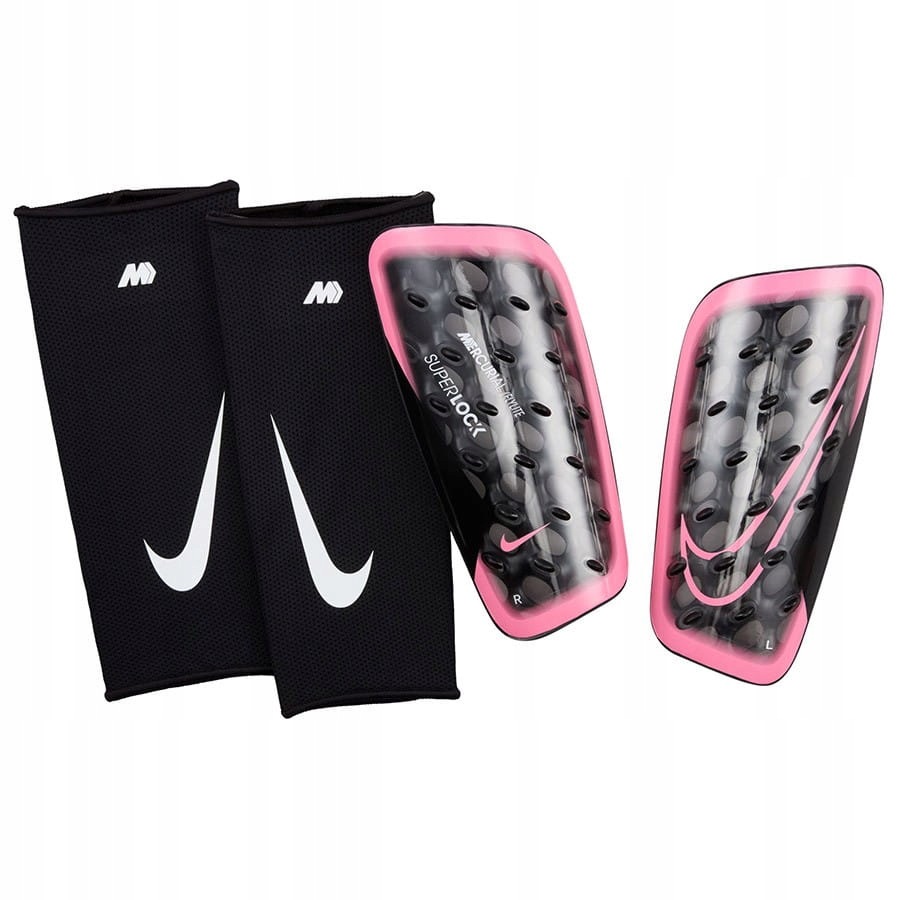 Nagolenniki Nike Mercurial Fly Lite Lock DN3608-675 Różowy, M