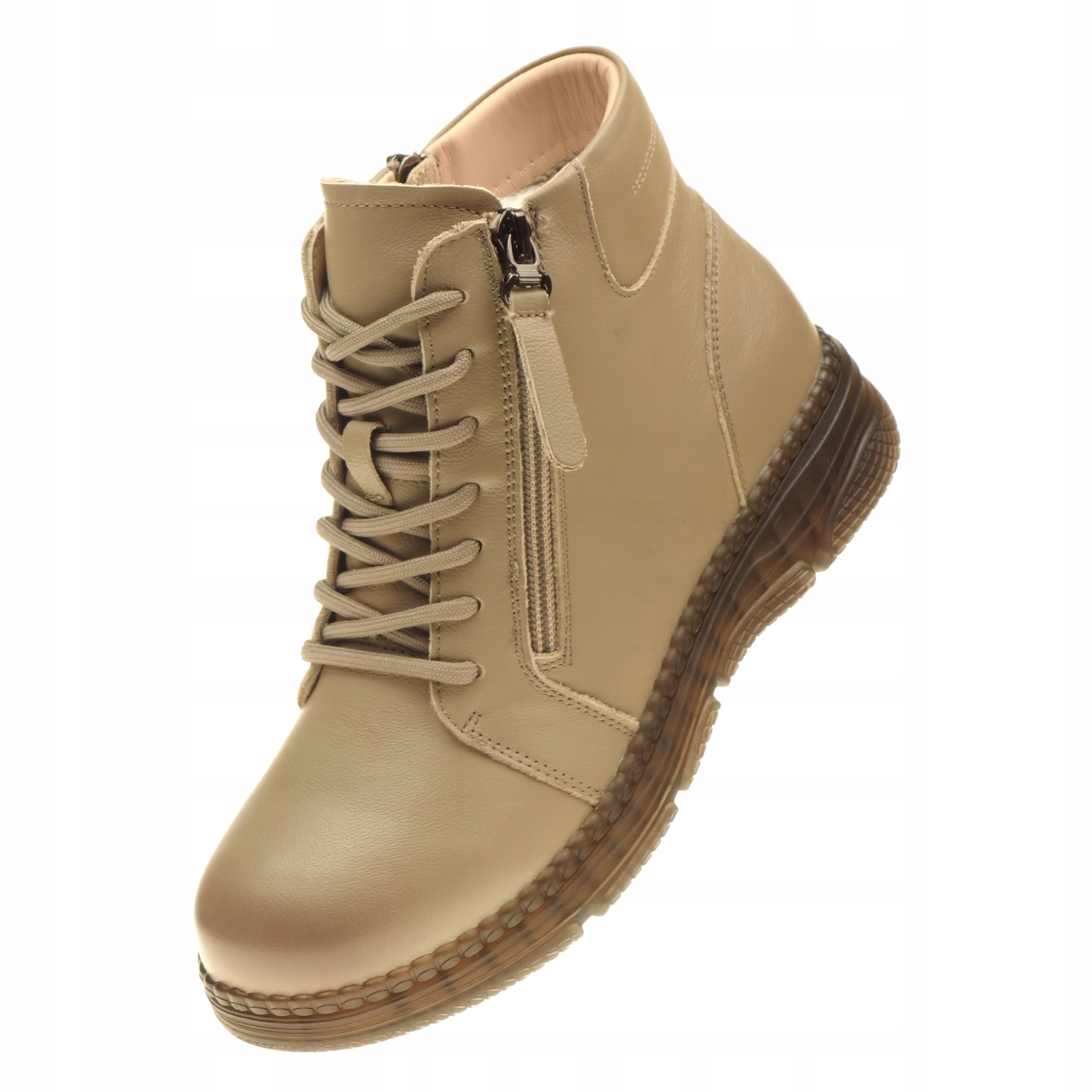 Dámské zimní boty Skotnicki Posuvník Kotníkové Boty Zateplené kožešinou 36