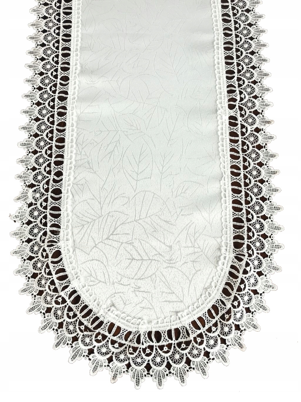 

Bieżnik Z Gipiurą 80x140 Biały Na Stół Dekoracyjny