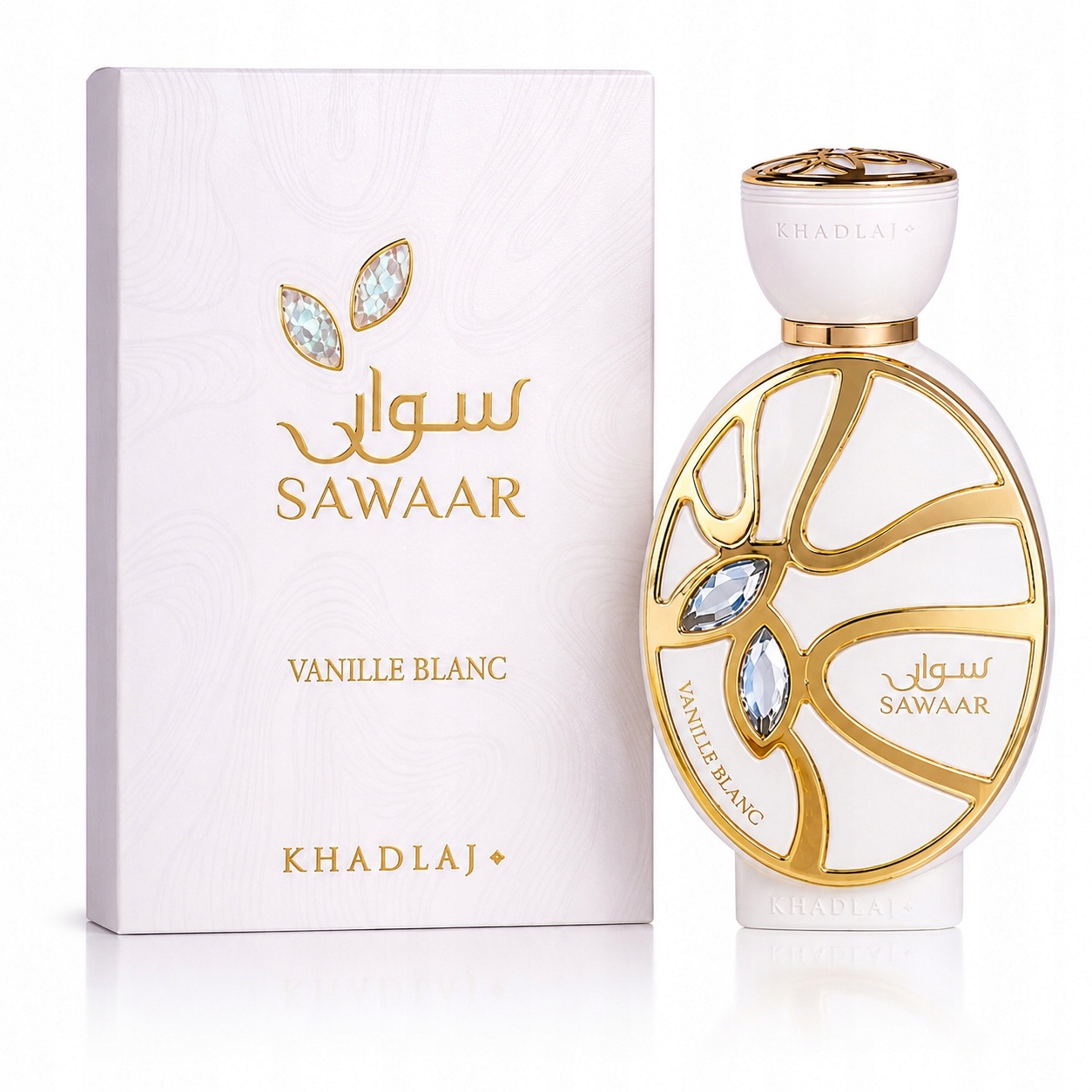 Oryginalne Arabskie Khadlaj Swaar Vanille Blanc 100ml Edxtrait+gratis