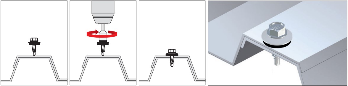WKRĘTY FARMERSKIE RAL 9005 FARMERY 4,8X19MM 250SZT Liczba sztuk 250 szt.