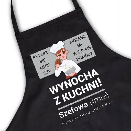 

Fartuch Kuchenny Wiele Wzorów Twoje Imię