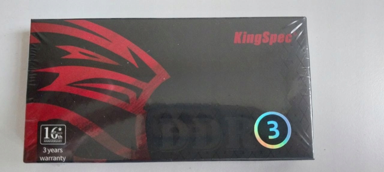 KingSpec DDR3 8GB Desktop Ram 1600MHz