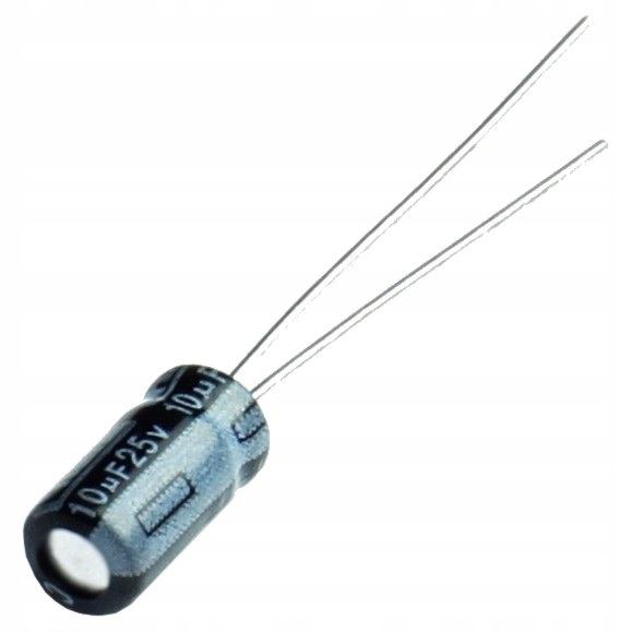 

Kondensator elektrolityczny 10uF 4X7 25V 105C x20