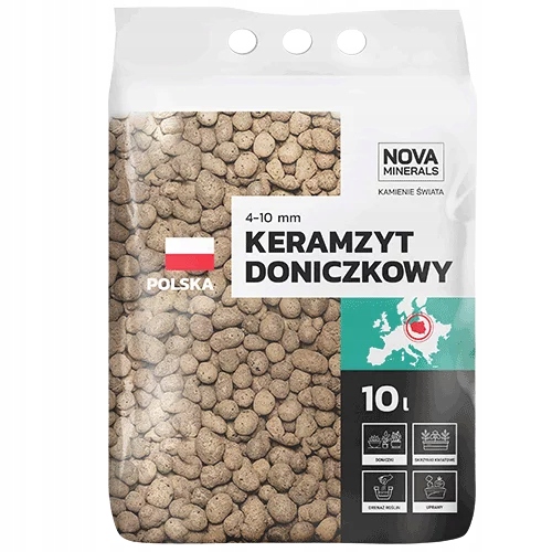 Keramzyt doniczkowy (4-10 mm) 10l