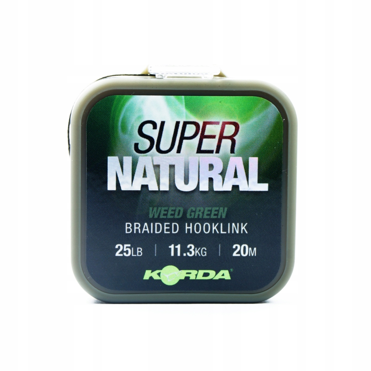 Korda Plecionka przyponowa miękka Natural 25lb Hooklink Weed Green