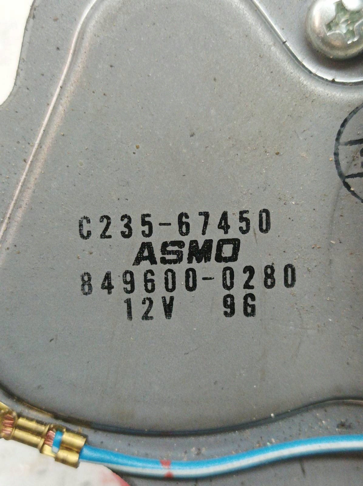 Motorino Tergicristalli posteriore 8496000280 Mazda 5 e (2005-2010)