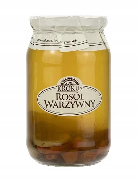 Zeleninový Vývar V Tekutině Bez Přidaných Cukrů Bezlepkový 810 ml Krokus