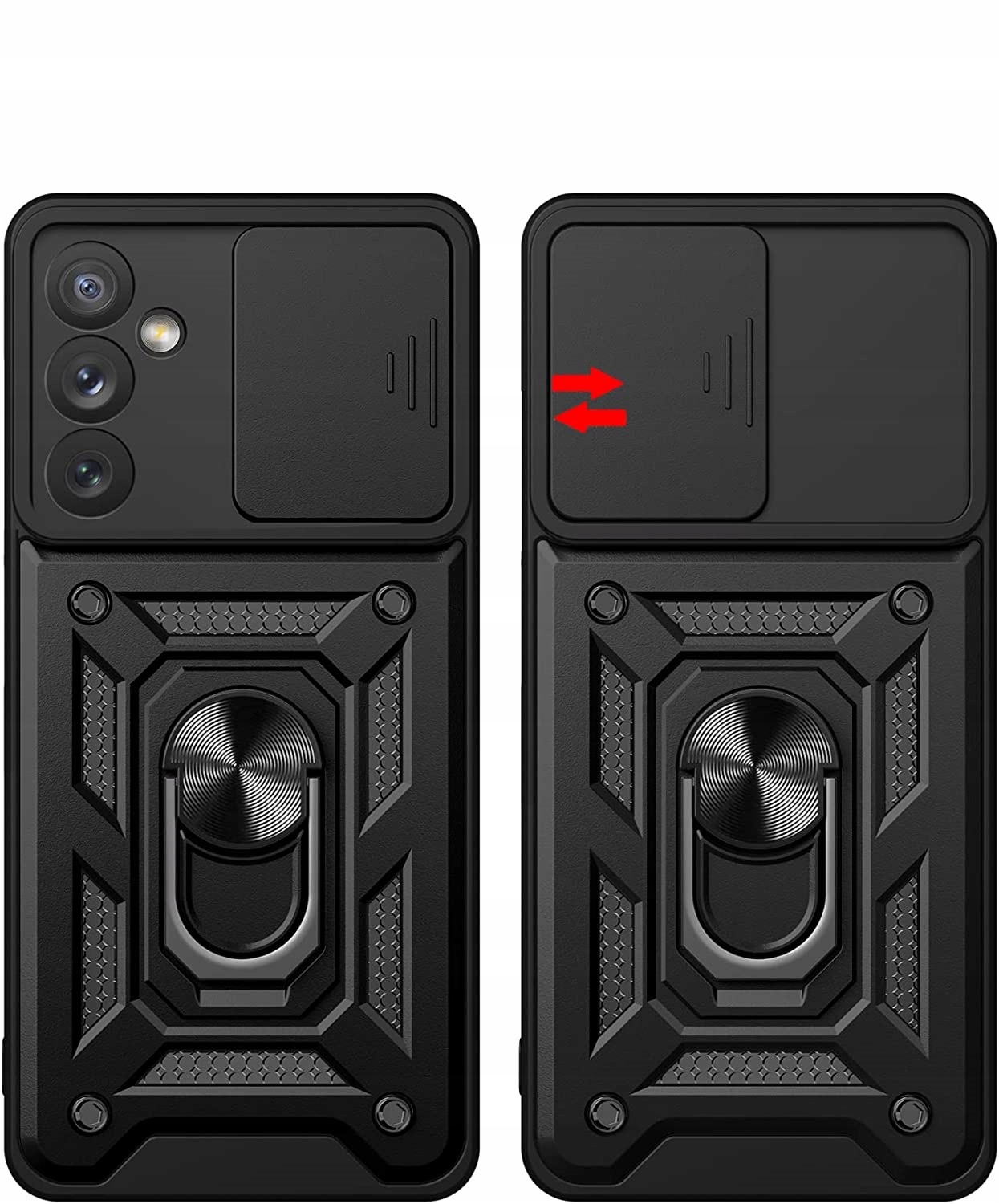 Etui do SAMSUNG GALAXY A34 + 2xSZKŁO PANCERNE RING Marka TeleProtector