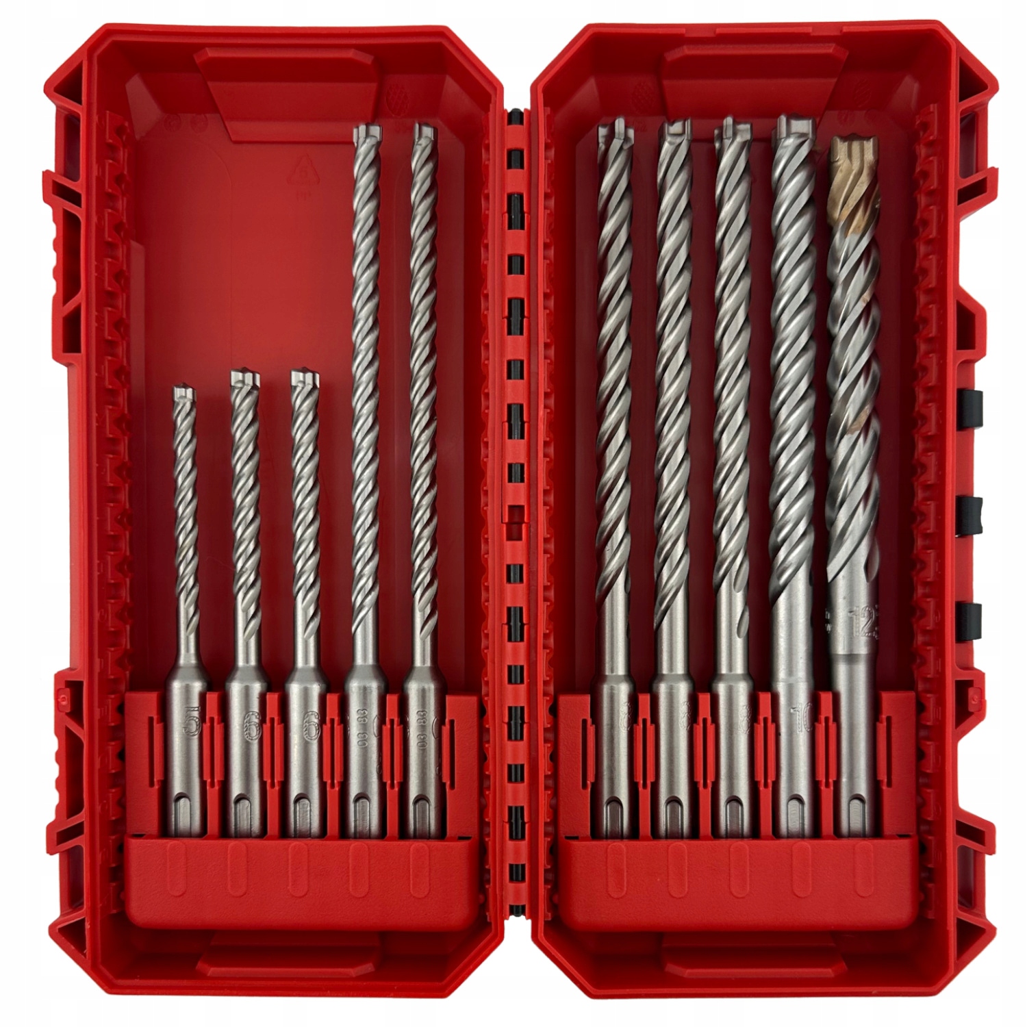 Wiertła do betonu SDS-Plus MX4 5-12 mm (10 szt.) Milwaukee 4932492115