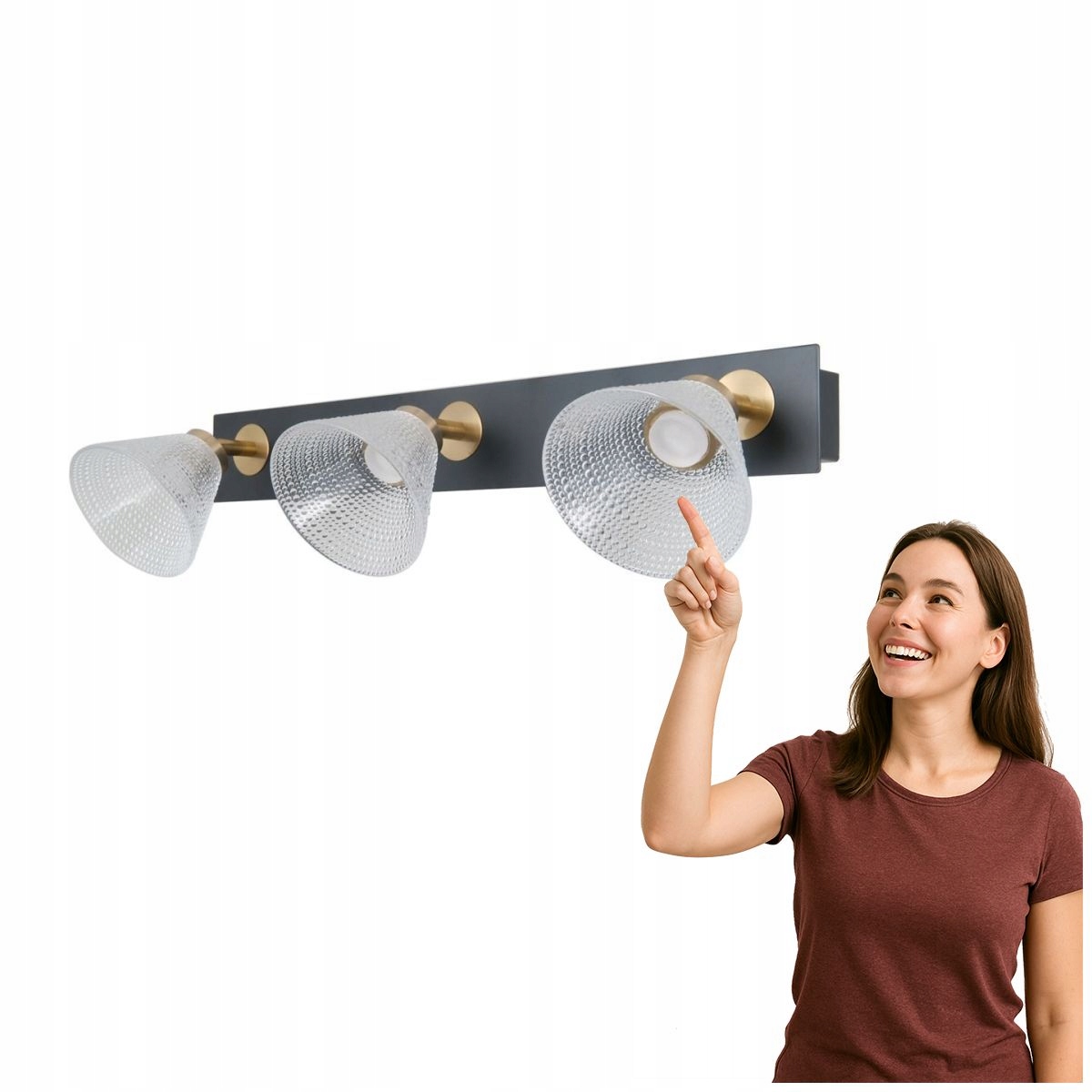 Reflektor Orella Led 12W Černý-Zlatý Moderní Italux