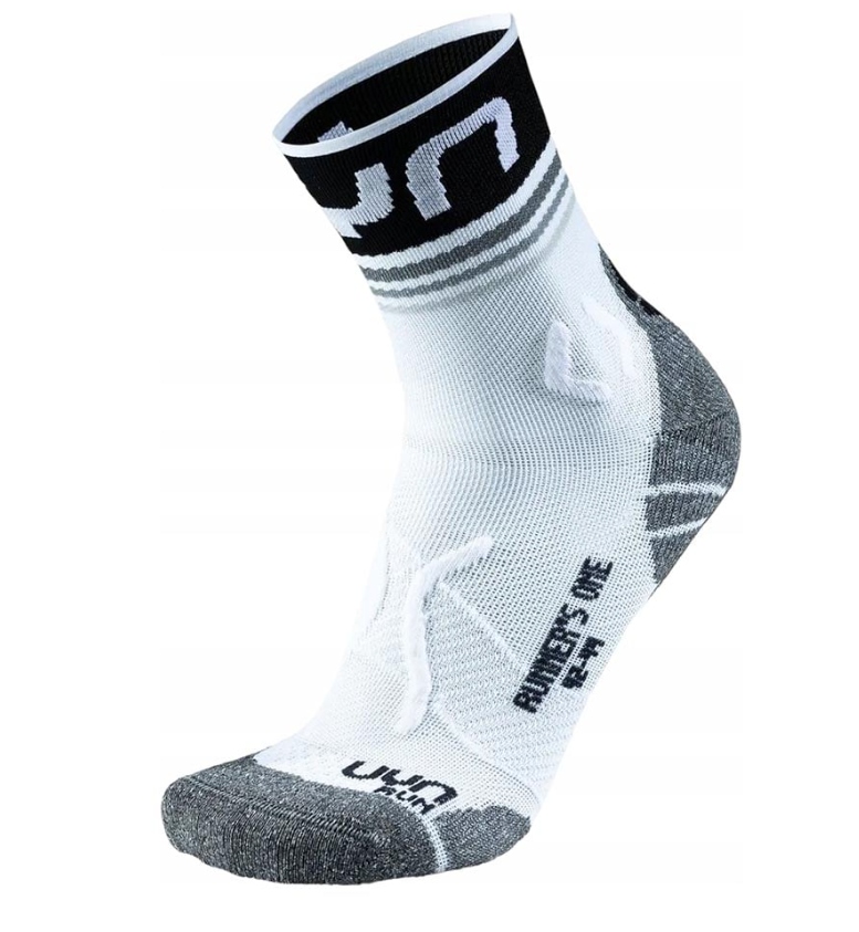 Skarpety damskie Uyn Lady Runner's One Short Socks biało-czarne r. 37/38