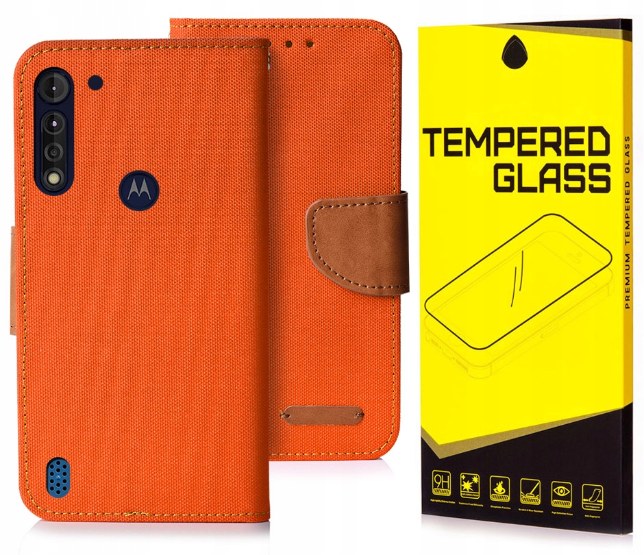 

Etui Portfel Canvas Do Motorola Moto G8 Power Lite