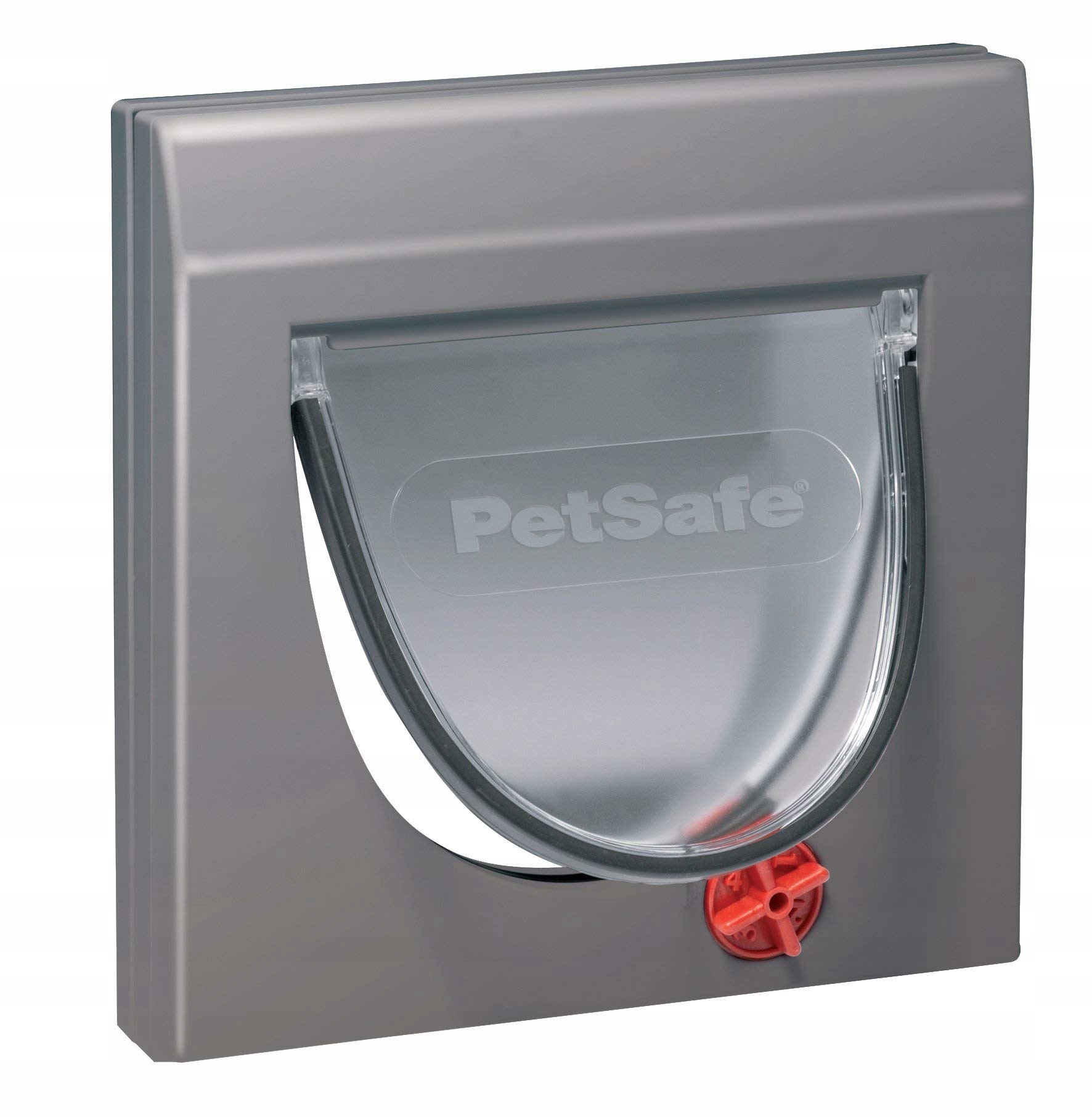 Křídlová dvířka PetSafe 22,4 x 22,4 cm šedá