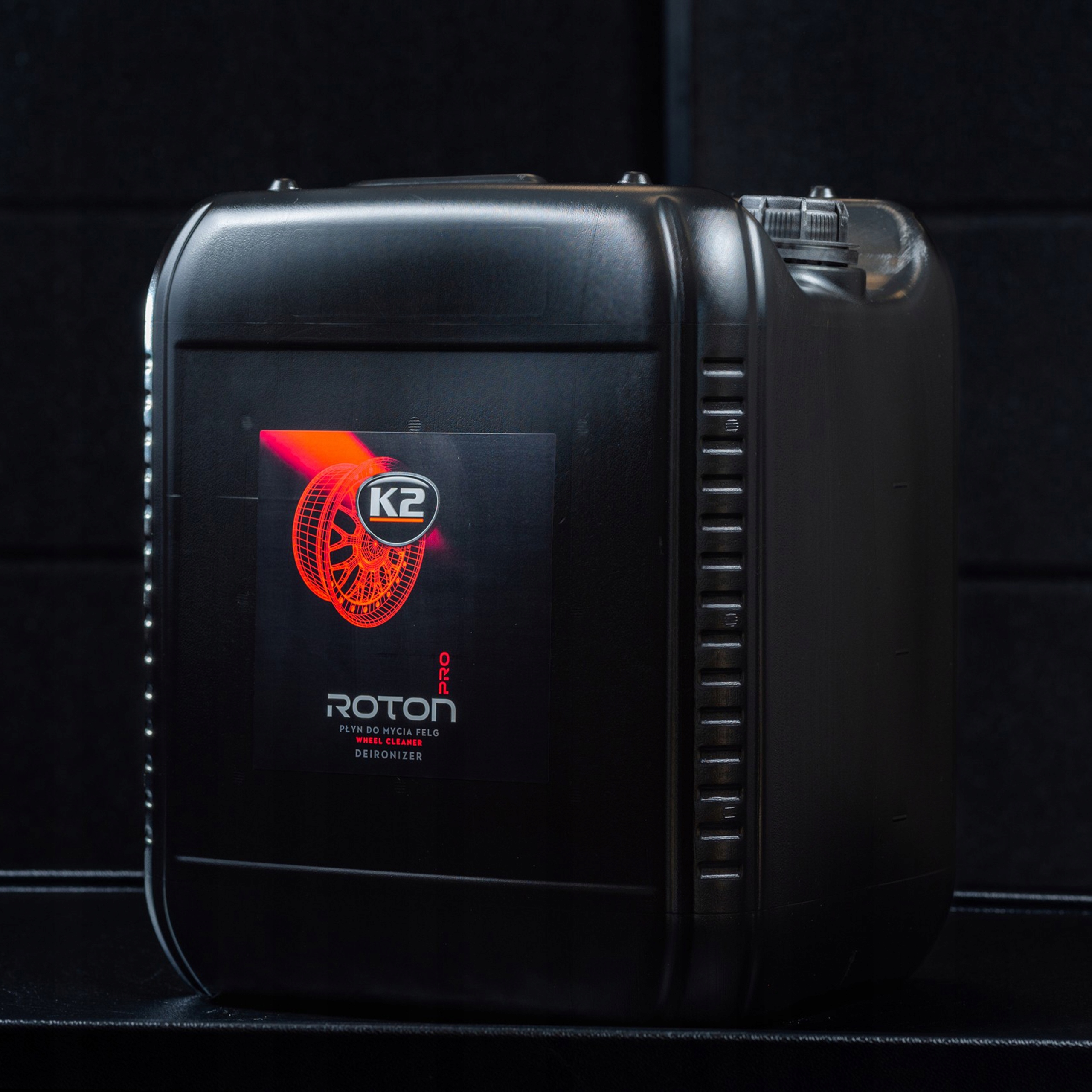 K2 PŁYN DO MYCIA FELG DEIRONIZER ROTON PRO 20L Naturalne pH Stan opakowania oryginalne