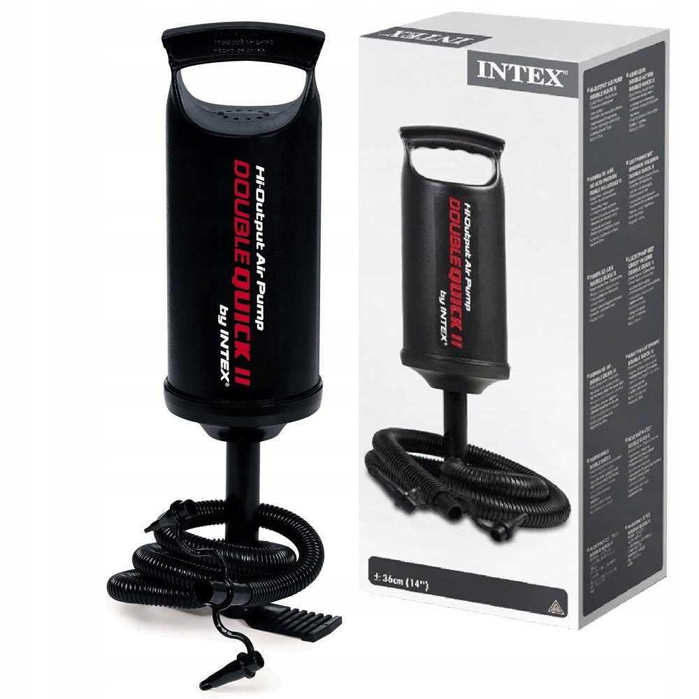 Pompka tłokowa Double Quick II 36 cm INTEX 68614