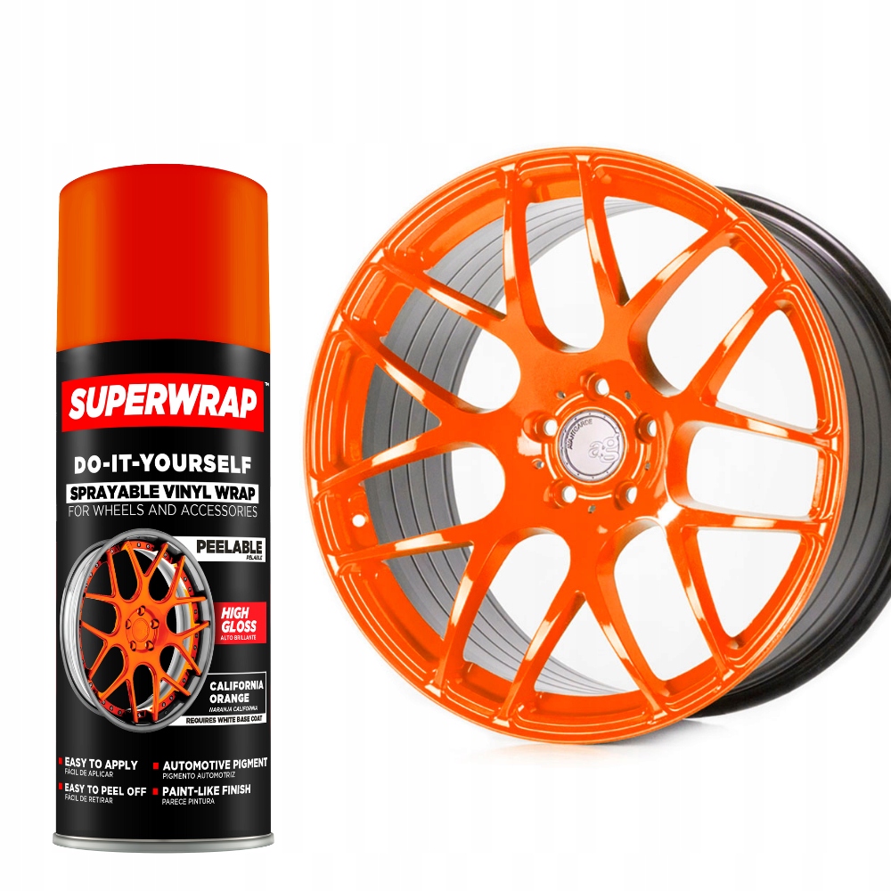 

Superwrap California Orange Folia vinylowa płyn