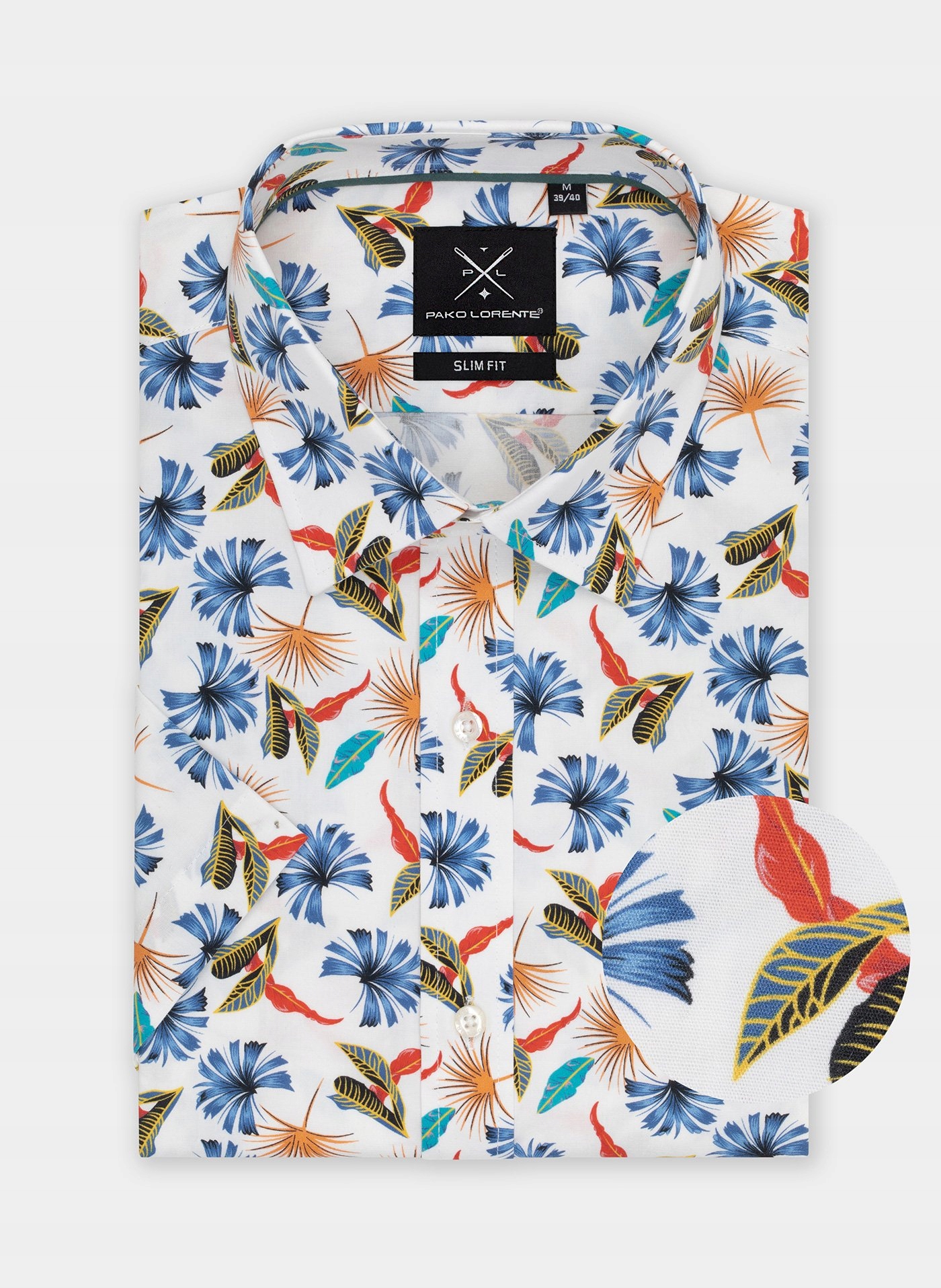 

Koszula krótki rękaw Tropikalny Pako Lorente r. L