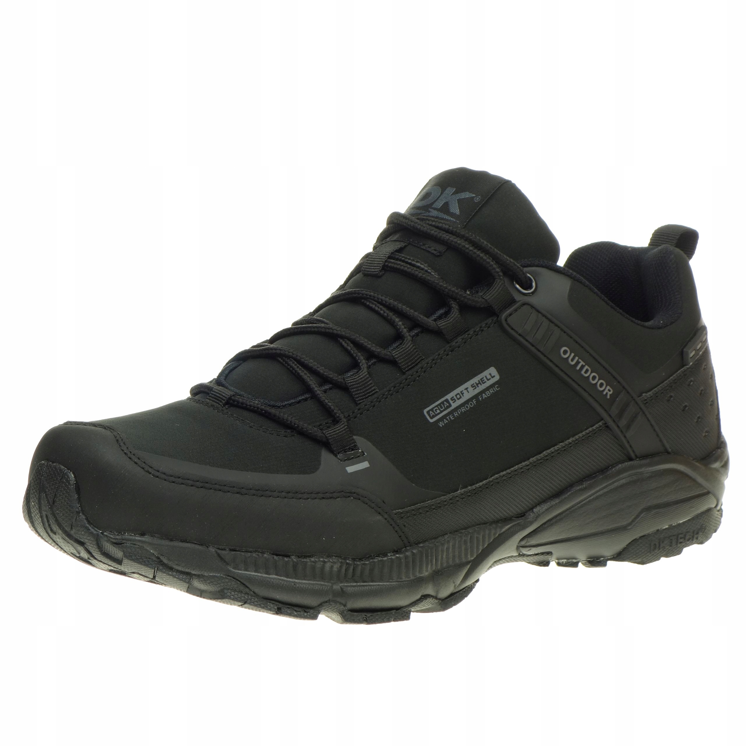 Buty Męskie Trekkingowe DK PREDATOR SoftShell OUTDOOR 1096 Blk/Blk 48 Kolekcja DK  PREDATOR