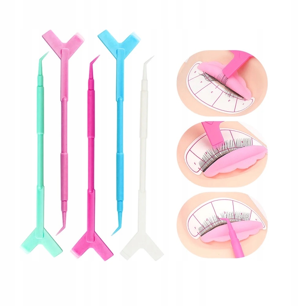 10X GRZEBYK + SONDA DO LAMINACJI RZĘS I BRWI Kod producenta 021631
