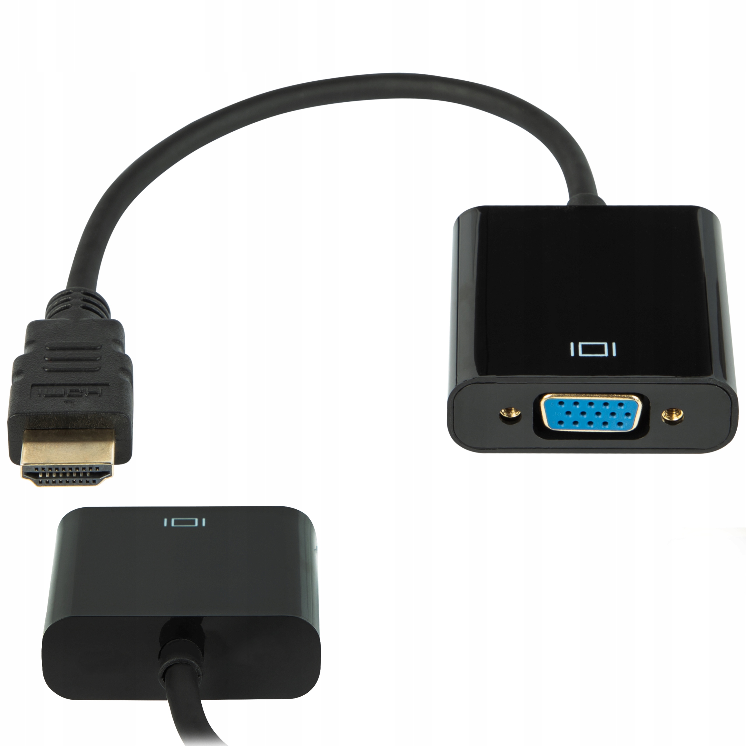 ПЕРЕХОДНИК HDMI - VGA D-SUB 15PIN HD АУДИО КАБЕЛЬ