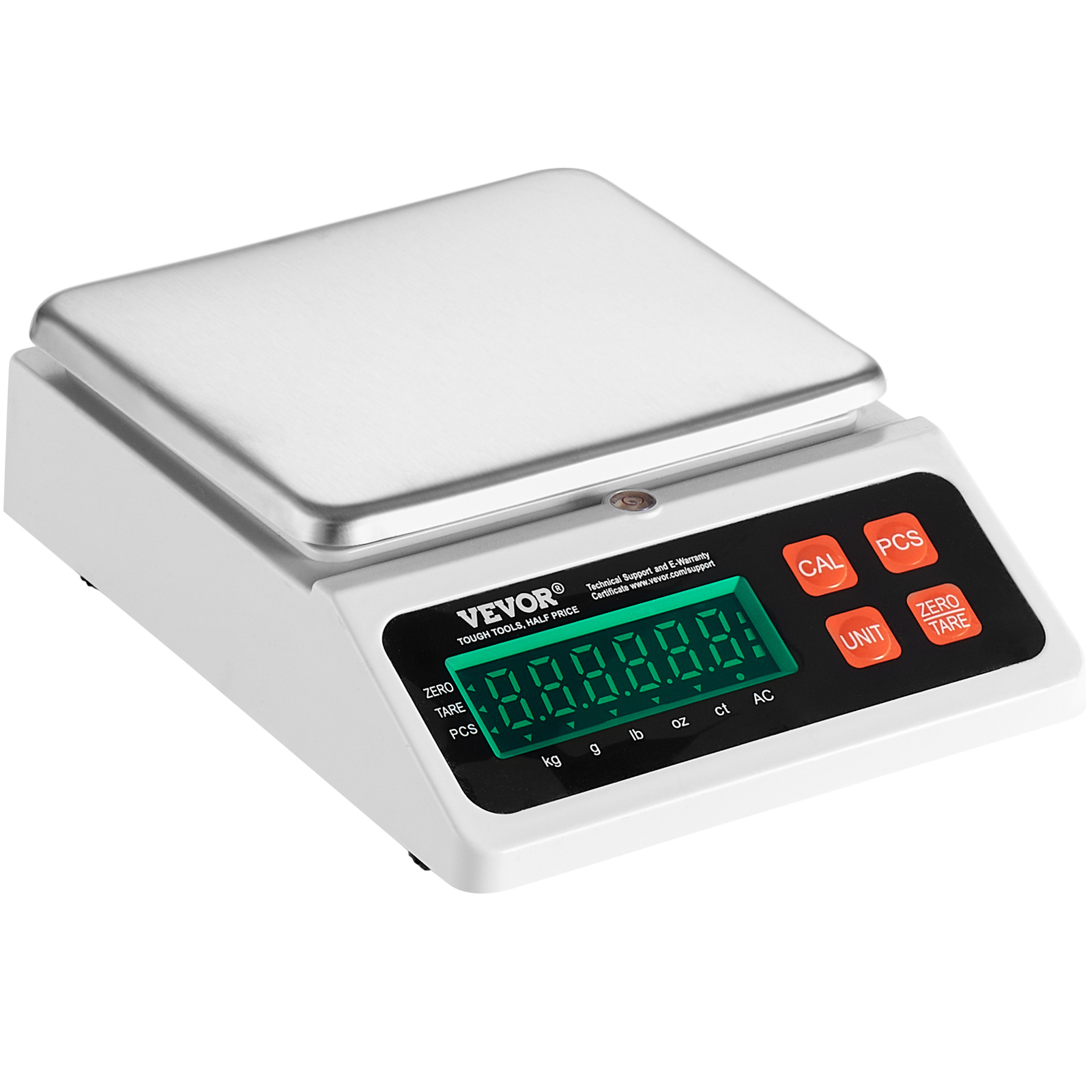 Vevor Priemyselná Váha 10 Kg X 0 1 G, Digitálna Váha Pre Led Časti