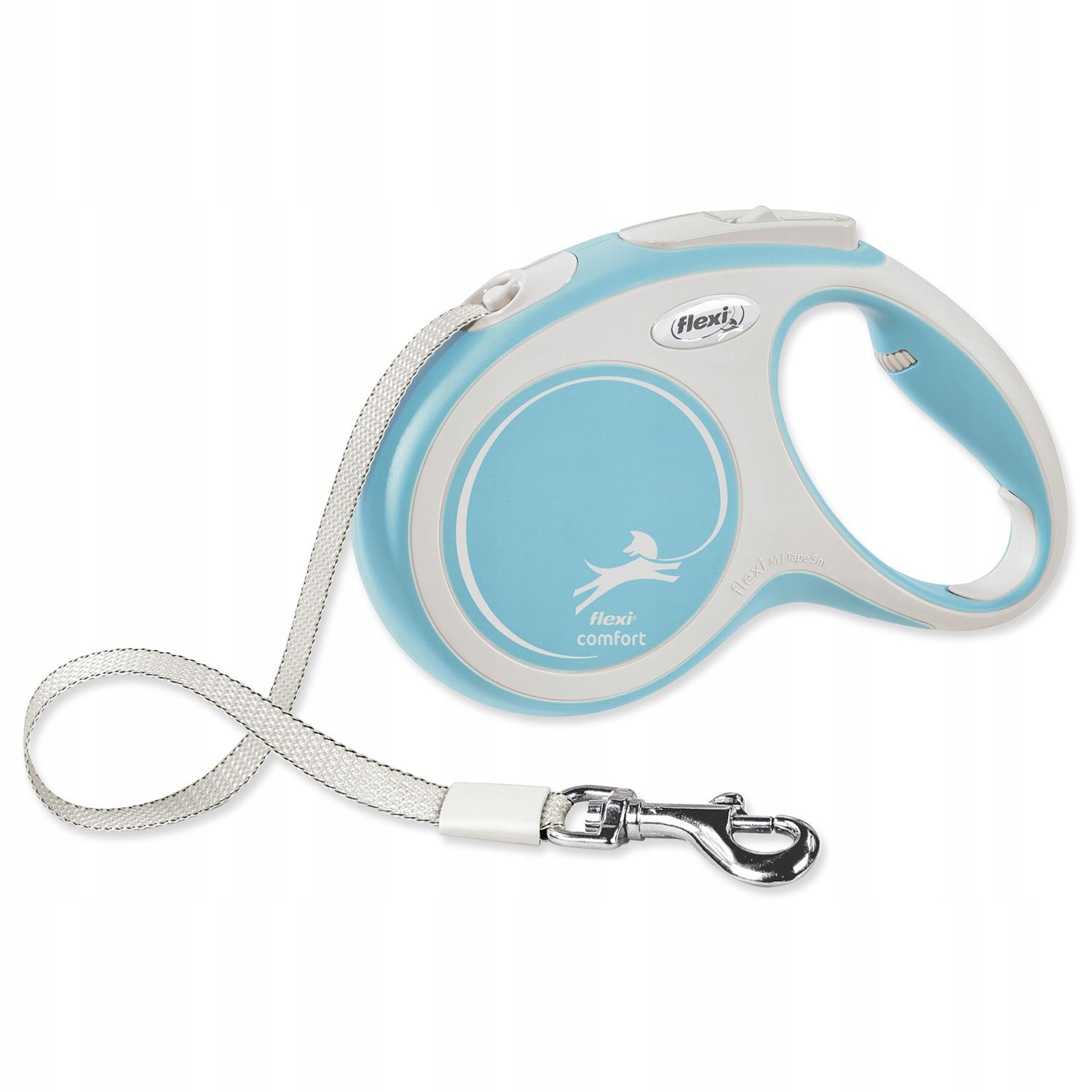 Levně Vodítko Flexi New Comfort páska M světle modré 5m