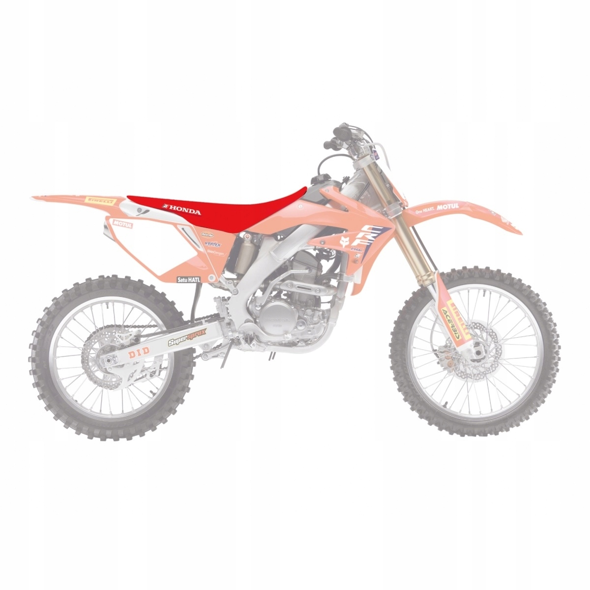 Blackbird Poťah Poťah Na Sedadlo Honda Crf 250R '04-'09, Crf 250