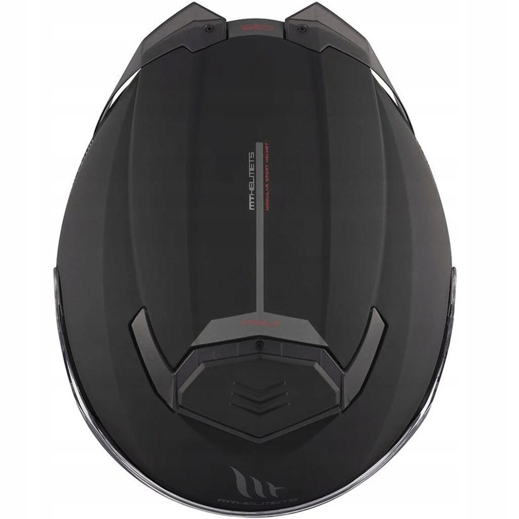 MT Atom 2 SV szczękowy kask motocyklowy czarny mat S Typ Szczękowe / Modułowe