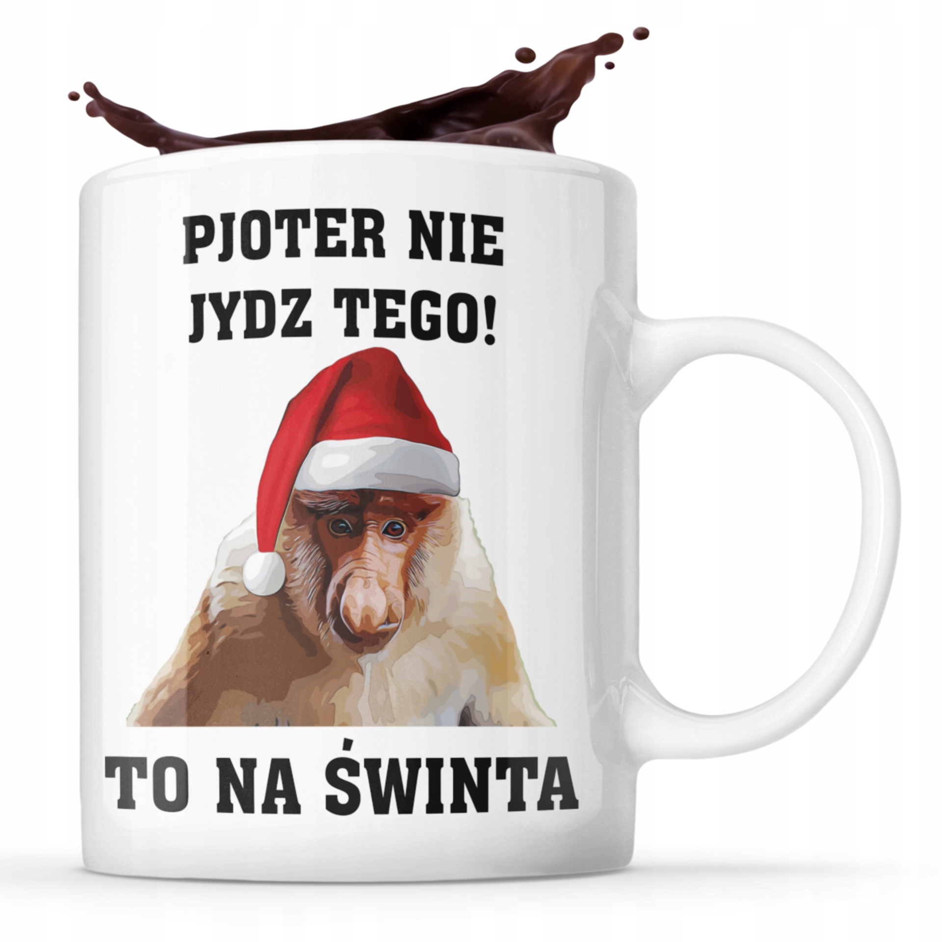 

Kubek Świąteczny Imieniem Śmieszny Nosacz