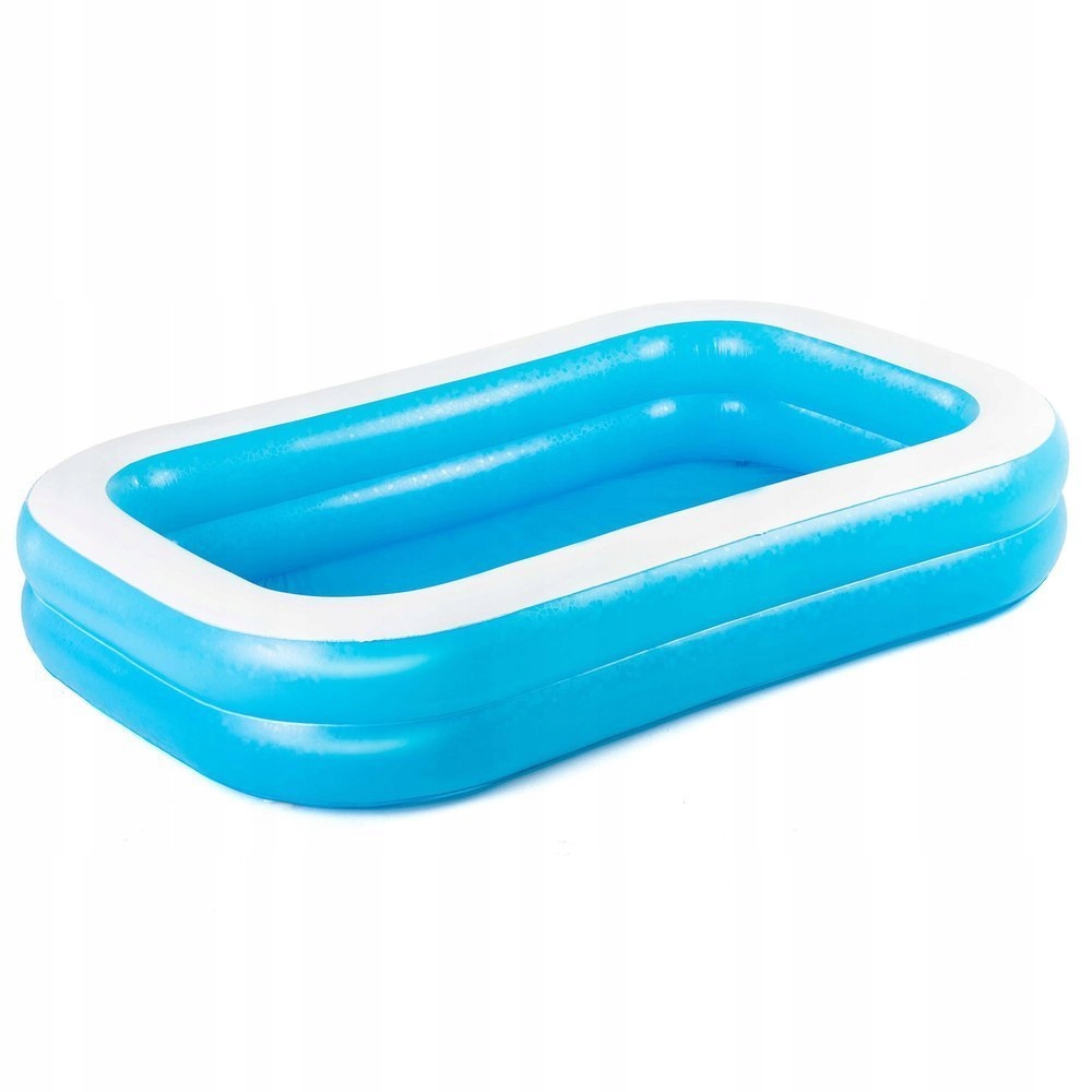 Dmuchany Basen Ogrodowy Bestway 54150 350X183X46 CM Prostokątny Dla Dzieci