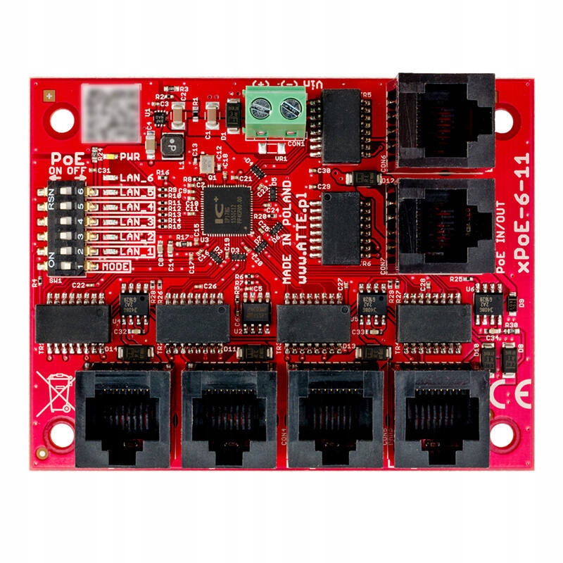 Switch Poe IP-17-11-H 18-PORTOVÝ Atte