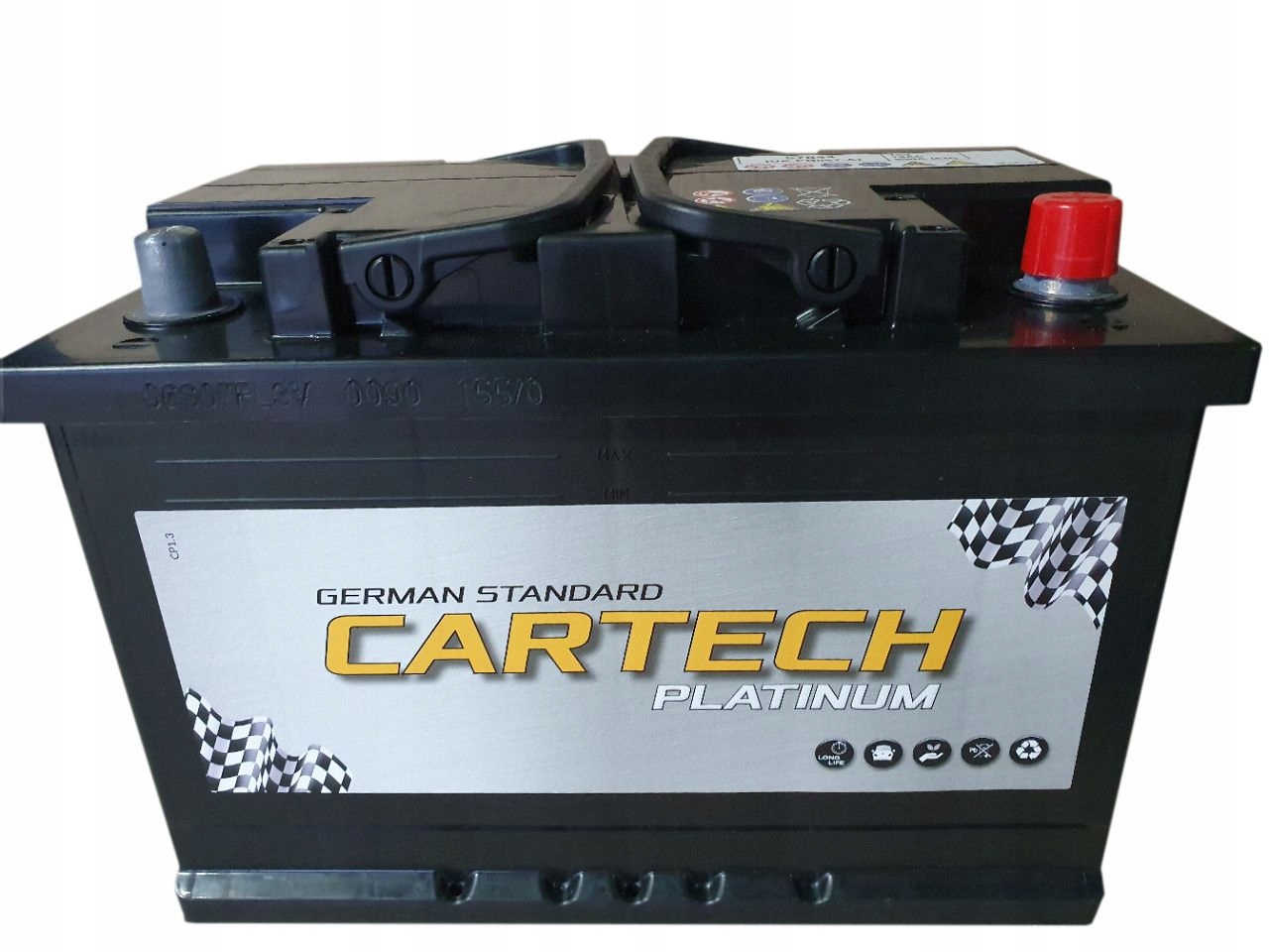 Akumulator rozruchowy Cartech Platinum 74Ah 690A